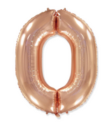 Large Foil Balloon Number "0"